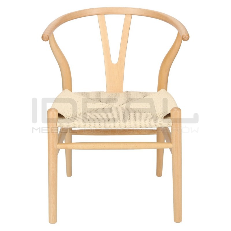 Krzesło inspirowane projektem Wishbone - Boho Wicker