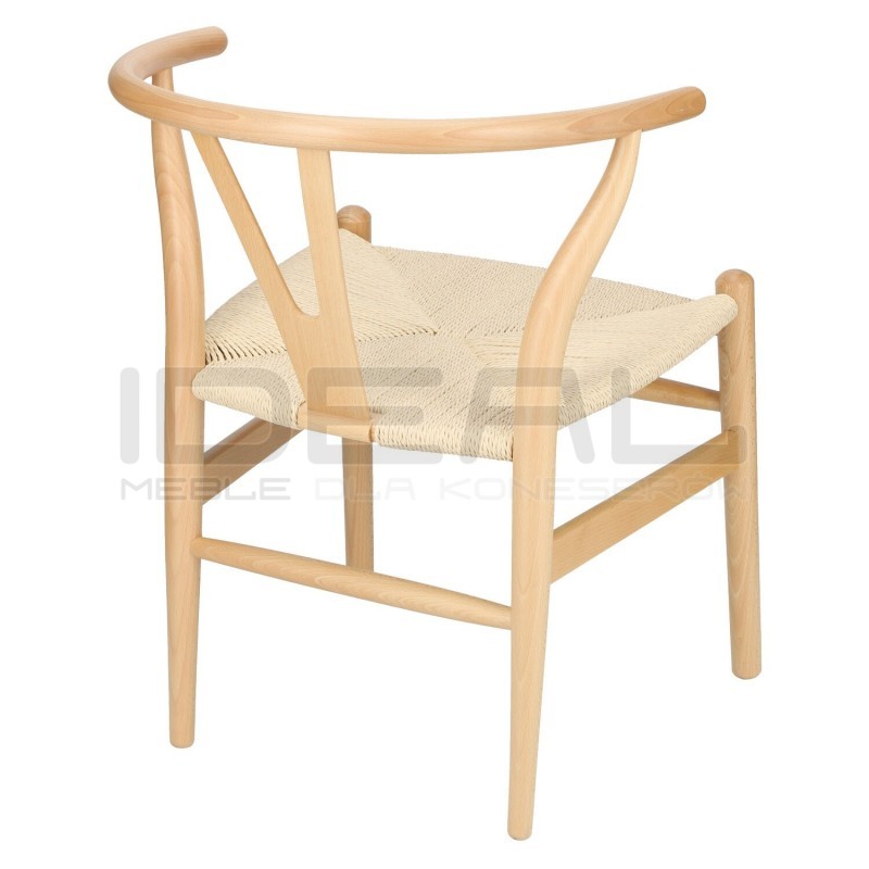 Krzesło inspirowane projektem Wishbone - Boho Wicker