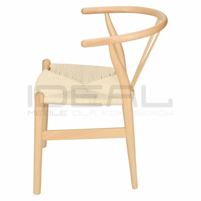 Krzesło inspirowane projektem Wishbone - Boho Wicker