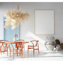 Krzesło inspirowane projektem Wishbone - Boho Wicker