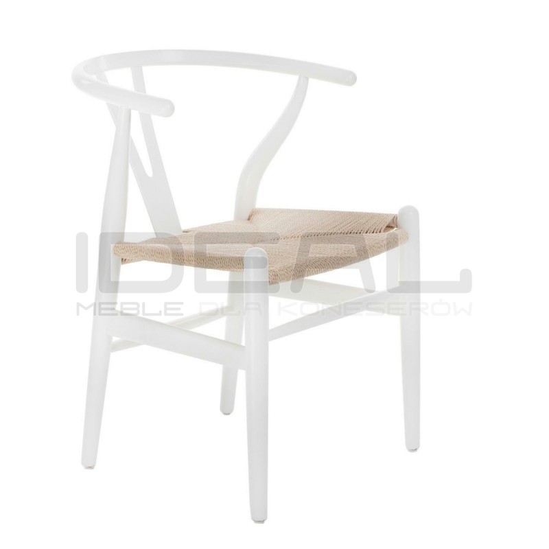 Krzesło inspirowane projektem Wishbone - Boho Wicker