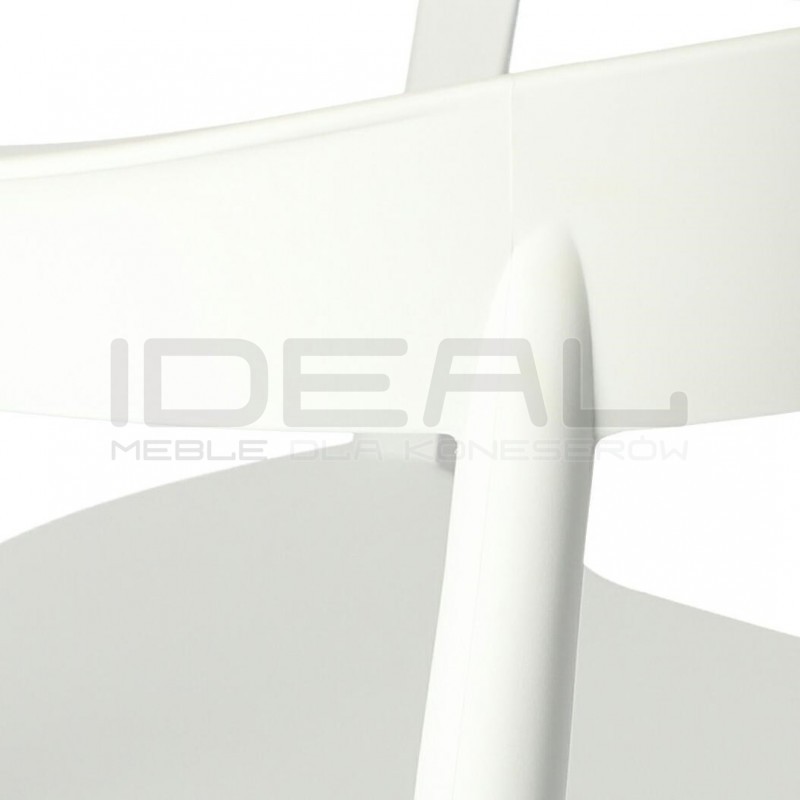 Krzesło kubełkowe Bow - nowoczesne, sztaplowane krzesło