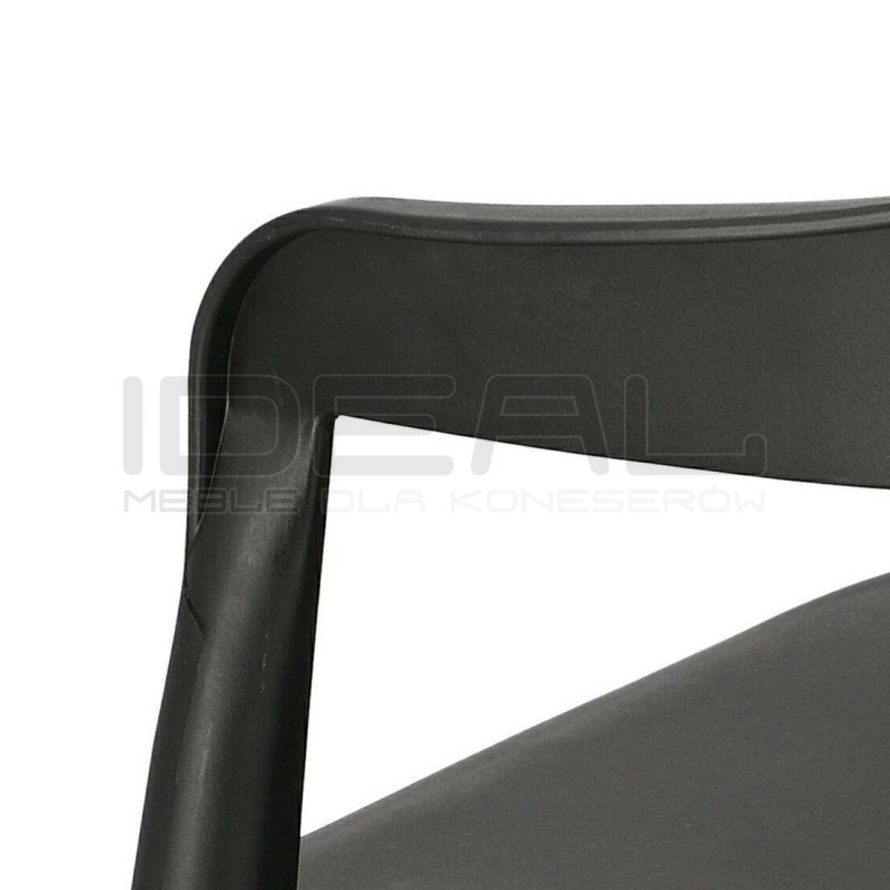 Krzesło kubełkowe Bow - nowoczesne, sztaplowane krzesło