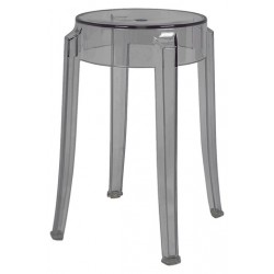 Stołek przezroczysty Charles