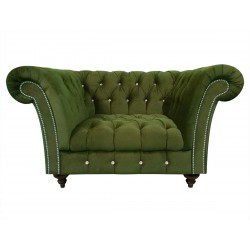 Fotel z kryształkami Glamour Elba