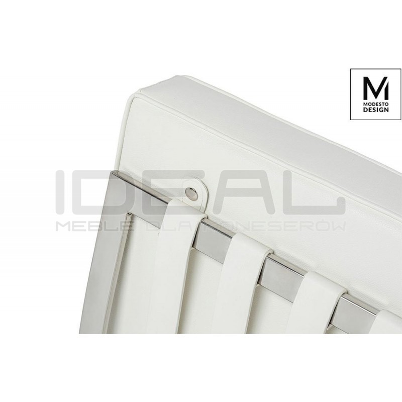 Fotel Bauhaus Inspirowany Projektem Barcelona Mod w ekoskórze