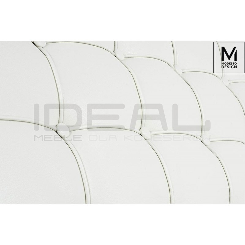 Fotel Bauhaus Inspirowany Projektem Barcelona Mod w ekoskórze