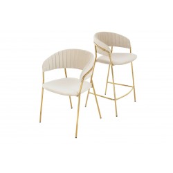 Krzesło Glamour Kubełkowe Margo