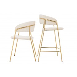 Krzesło Glamour Kubełkowe Margo