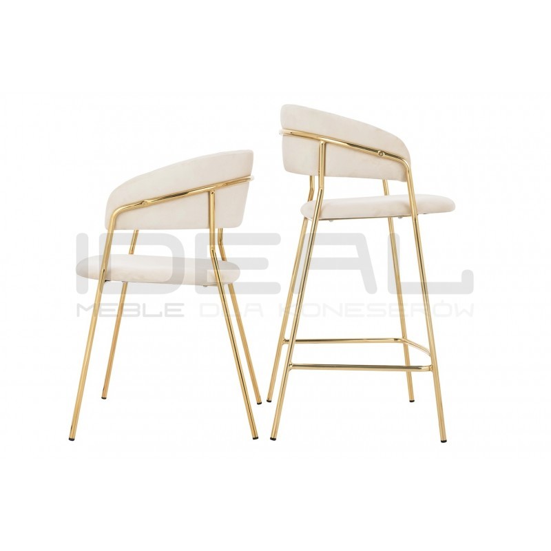 Krzesło Glamour Kubełkowe Margo