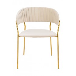 Krzesło Glamour Kubełkowe Margo