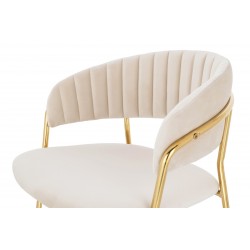 Krzesło Glamour Kubełkowe Margo