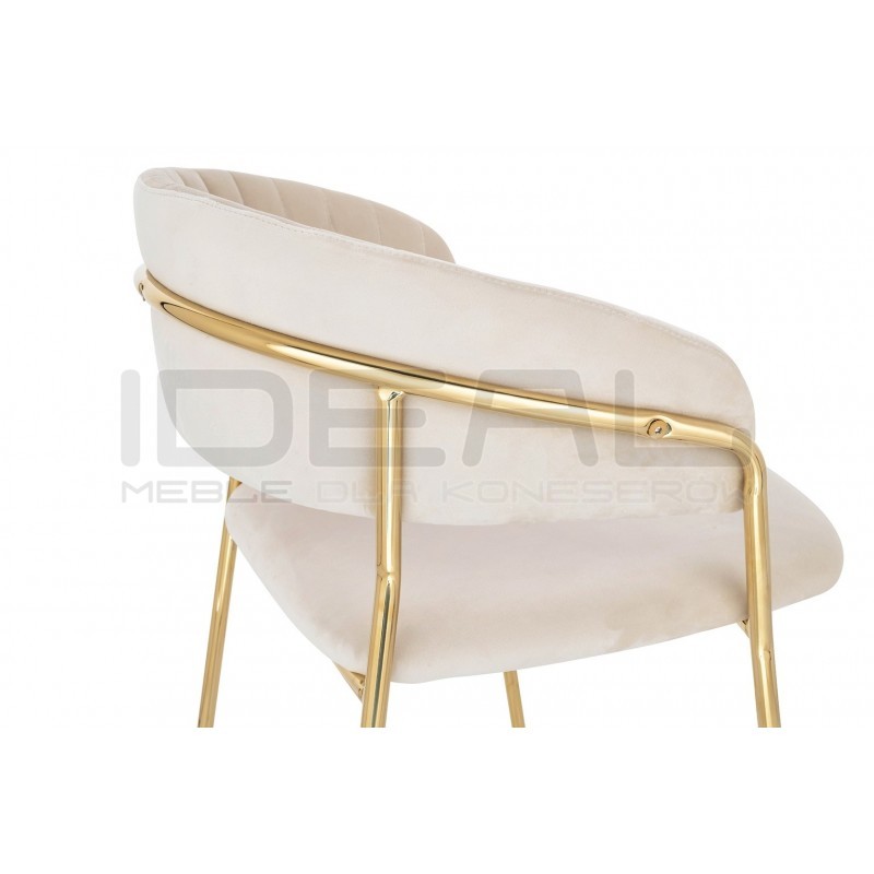 Krzesło Glamour Kubełkowe Margo