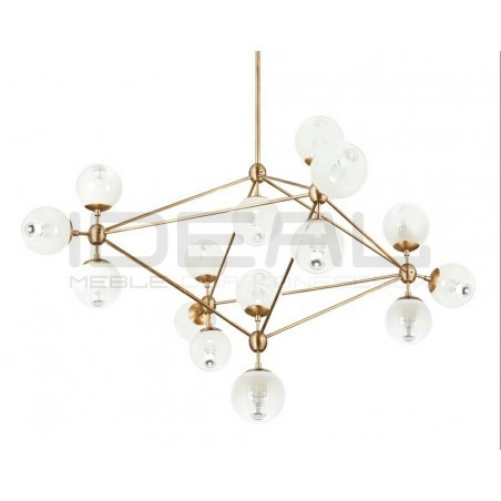 Lampa Planetario złota 15