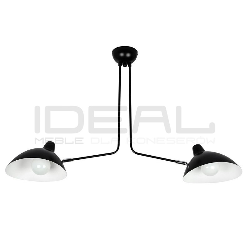 Lampa wisząca czarna Raven 2