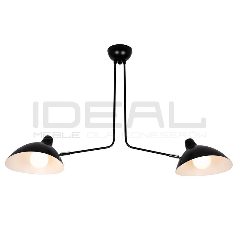 Lampa wisząca czarna Raven 2