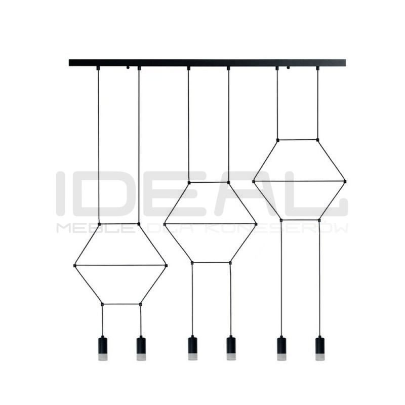 Lampa designerska Wisząca Linea Line 6