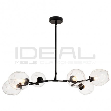 Lampa Wisząca czarna Modern Orchidea 6