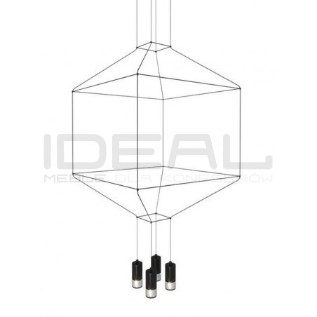 Lampa designerska wisząca Linea 4