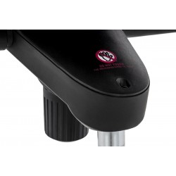 Fotel biurowy Bauhaus Lounge Business z podnóżkiem - sklejka orzech