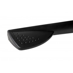 Fotel biurowy Bauhaus Lounge Business z podnóżkiem - sklejka orzech