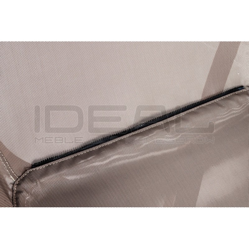 Fotel bauhaus ARNI LOW z podnóżkiem