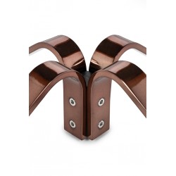 Fotel bauhaus ARNI LOW z podnóżkiem