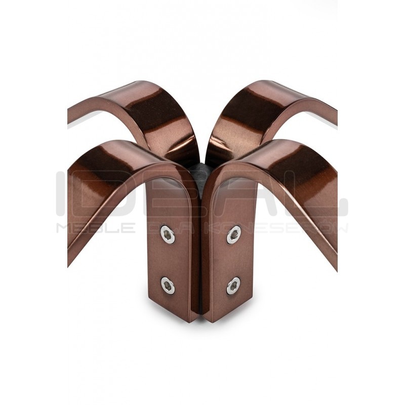 Fotel bauhaus ARNI LOW z podnóżkiem