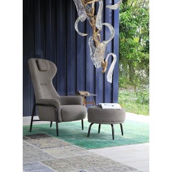 Fotel TEDDY GRAND z podnóżkiem