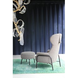 Fotel TEDDY GRAND z podnóżkiem