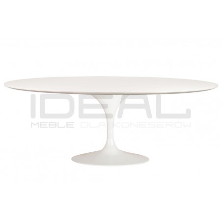 Stół Inspirowany Projektem Tulip Z owalnym Blatem
