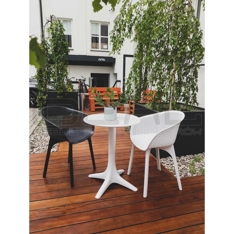 Krzesło kubełkowe Boho Dacun