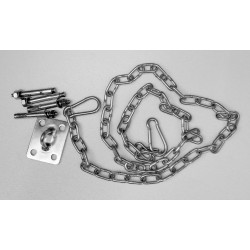 Fotel wiszący glamour BUBBLE chrom - poduszka ekoskóra