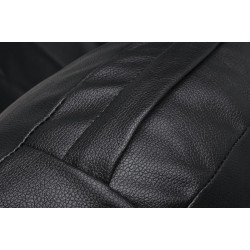 Fotel glamour bubble Stand chrom - poduszka ekoskóra