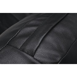 Fotel glamour bubble Stand 2 chrom - poduszka ekoskóra