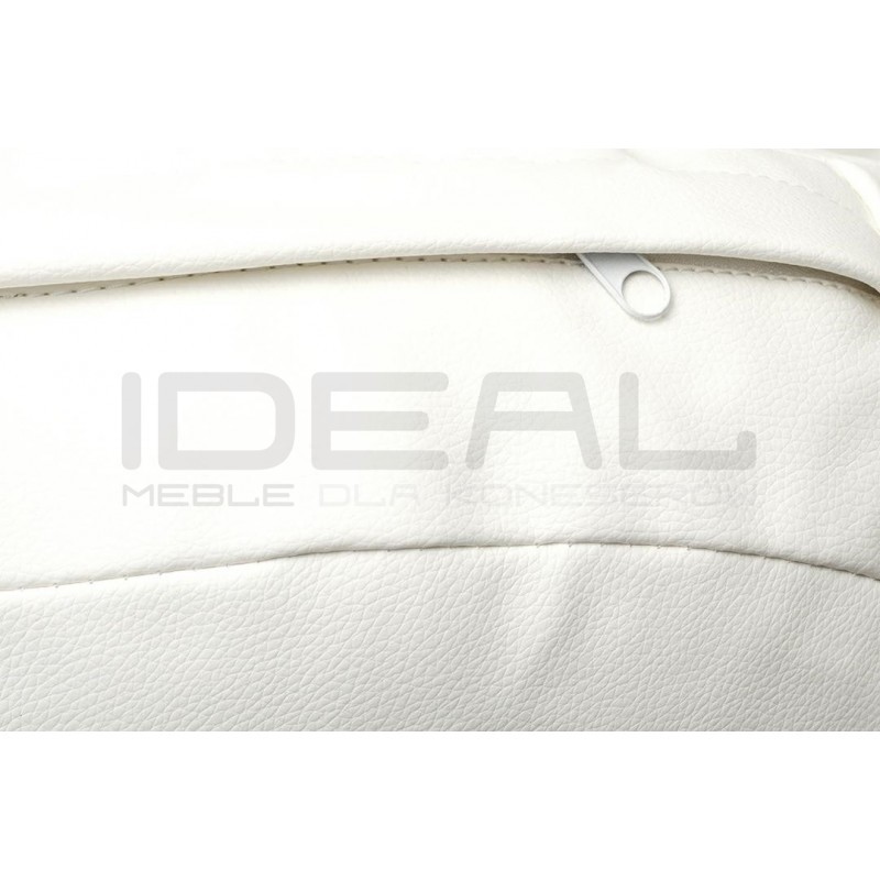 Fotel glamour bubble Stand 2 chrom - poduszka ekoskóra