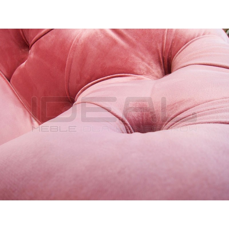 Sofa rozkładana chesterfield Canon z funkcją spania codziennego 3 os.