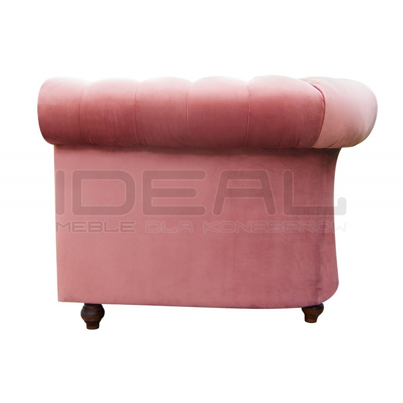 Sofa rozkładana chesterfield Canon z funkcją spania codziennego 3 os.