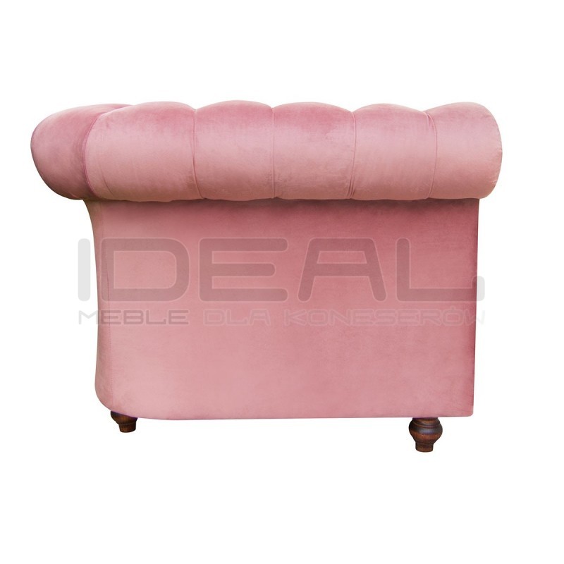 Sofa rozkładana chesterfield Canon z funkcją spania codziennego 3 os.
