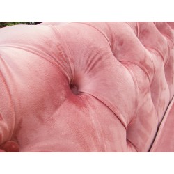 Sofa rozkładana chesterfield Canon z funkcją spania codziennego 3 os.