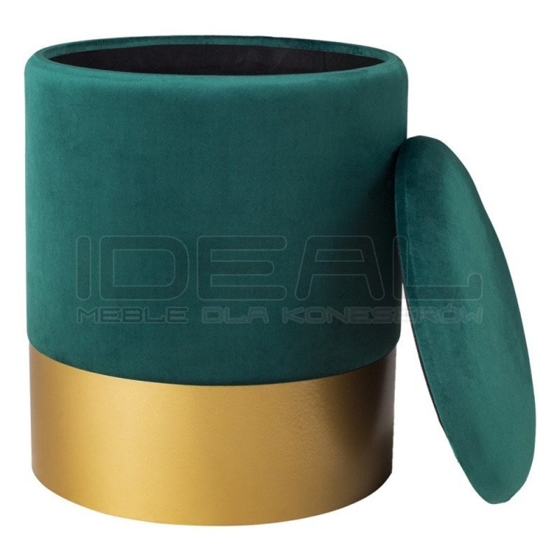 Pufa glamour Barock Velvet welurowa