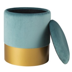 Pufa glamour Barock Velvet welurowa