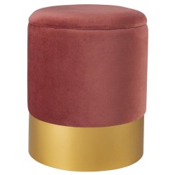 Pufa glamour Barock Velvet welurowa