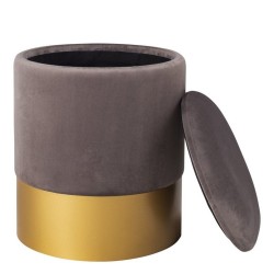 Pufa glamour Barock Velvet welurowa