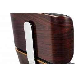 Fotel biurowy Bauhaus Lounge Business - sklejka róża