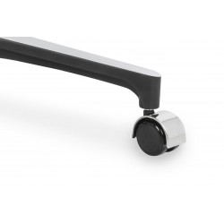 Fotel biurowy Bauhaus Lounge Business - sklejka róża