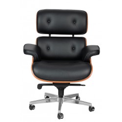 Fotel biurowy Bauhaus Lounge Gubernator - sklejka orzech