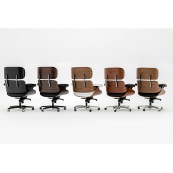 Fotel biurowy Bauhaus Lounge Gubernator - sklejka orzech