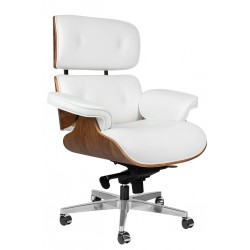 Fotel biurowy Bauhaus Lounge Gubernator - sklejka orzech