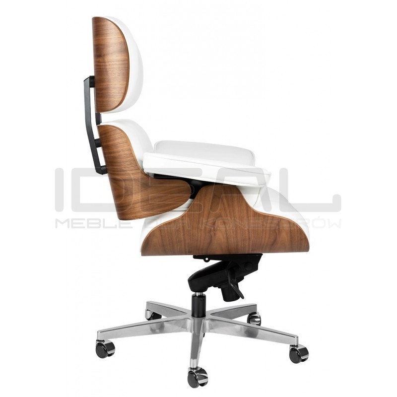 Fotel biurowy Bauhaus Lounge Gubernator - sklejka orzech